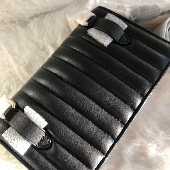 COACH Linear Quilting Belt/Crossbody with chain - Picture 14 of 16